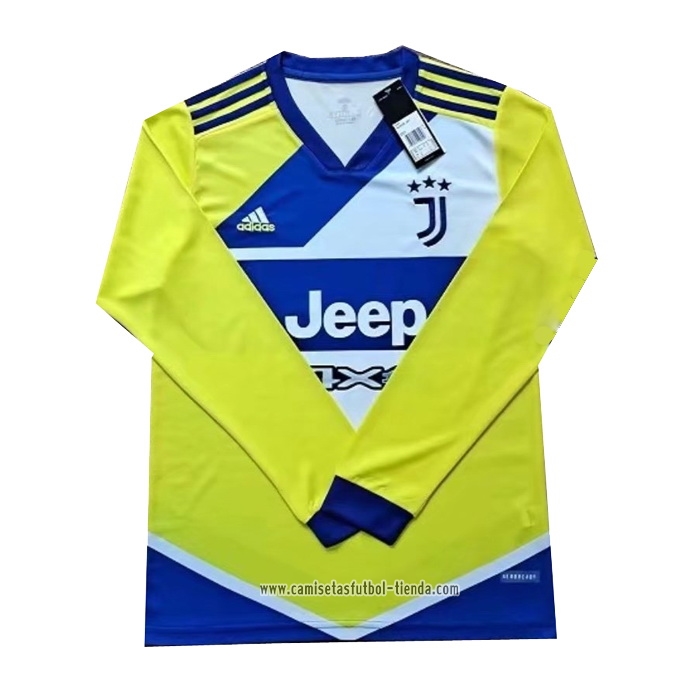 Camiseta Tercera Juventus 2021 2022 Manga Larga